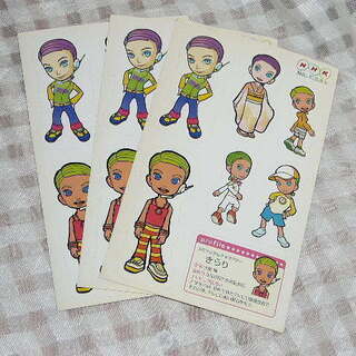 新品　BSデジタル　キャラクター　きらり　NHK　シール　３枚