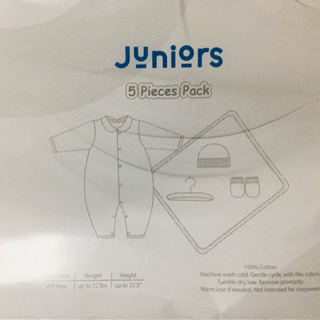 送料無料★出産祝いセット「白色」海外ベビー服の画像