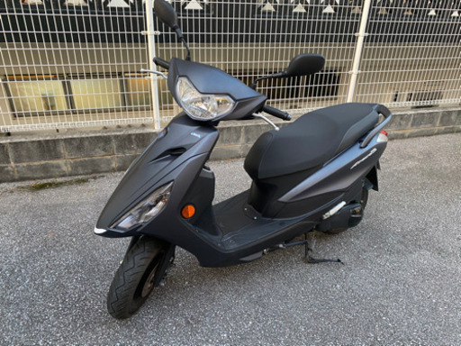 ヤマハ　アクシスz  新車購入　2019年式　黒色