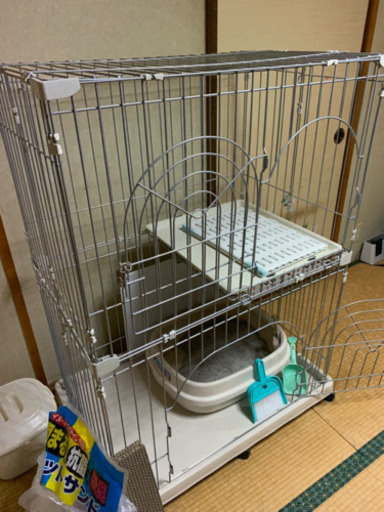 猫のゲージ　キャットランド　ペットゲージ