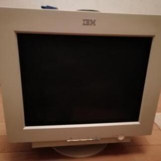 IBM　crtモニター　差し上げます