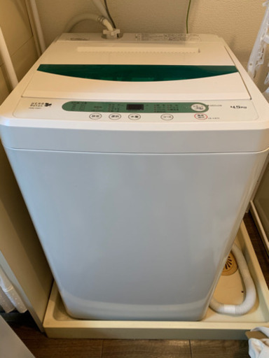 4.5kg洗濯機　2000円