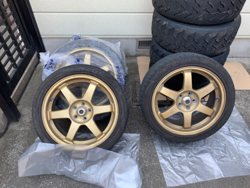 レイズ　TE37 ボルクレーシング