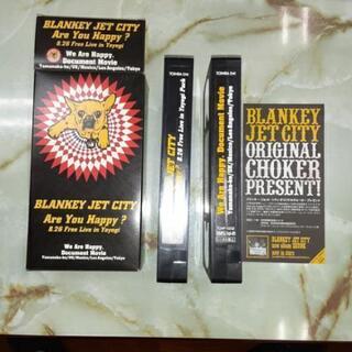 BLANKEY JET CITY　アーユーハッピー？VHS　2本組　ビデオ　テープの画像