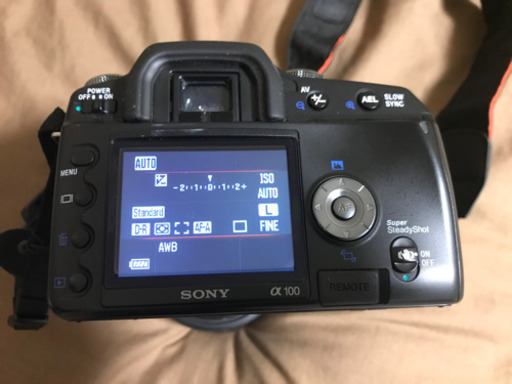 SONY   α-100  デジタル一眼レフ　初心者向け　完売しました‼︎