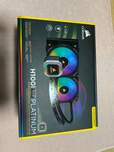 美品COLSAIR H100i RGB PLATINUM