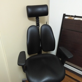 ワークチェア Duorest DR-7550GD-BK