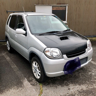 取引終了 スズキ Kei 5MT ターボ 4WD ナビ ETC ...