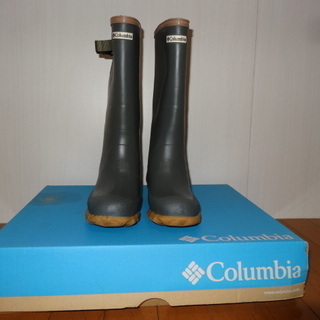 長靴　２３ｃｍ　コロンビア　カーキ