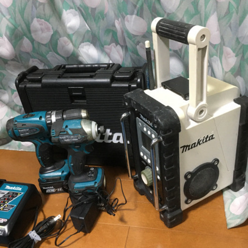 14.4Vセット　マキタ インパクトドライバー　DIYセット　振動ドリル　