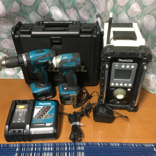 14.4Vセット　マキタ インパクトドライバー　DIYセット　振動ドリル