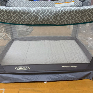 Graco パック アンド プレイ 3way ベビーベッド→サークル、バスケットの画像