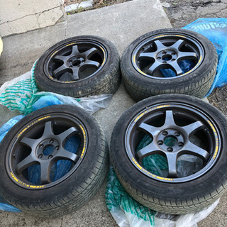 ダウンヒルスペシャル 16インチ 7j +48 PCD 100 5H 4本