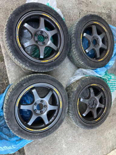 ダウンヒルスペシャル　16インチ　7j +48 PCD 100 5H 4本