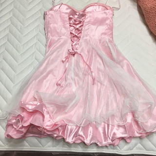 ドレス　ピンクの画像