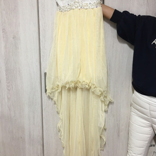 ロングドレス　イエロー