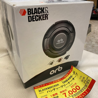 【1週間保証付き！！】BLACK＆DECKER ハンディークリー...