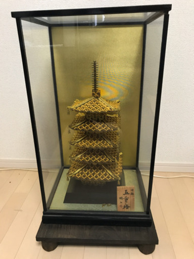 五円で製作　五重の塔　桃山作