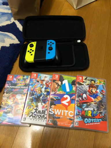 取引先決定。ニンテンドー　スイッチ　本体　おまけ付