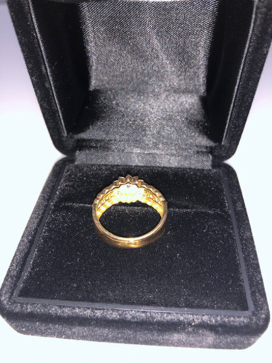 18金　天然ダイヤモンド 1.0ct 鑑定書付き