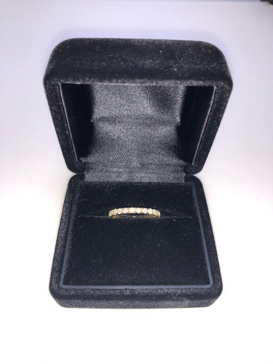 18金　天然ダイヤモンド　鑑定書付き