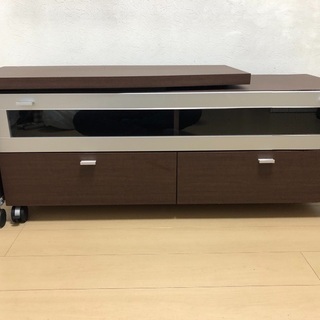回転盤付テレビボード の画像