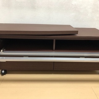 回転盤付テレビボード の画像