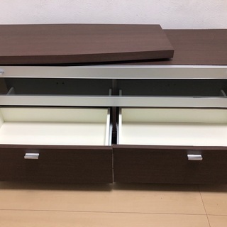 回転盤付テレビボード の画像