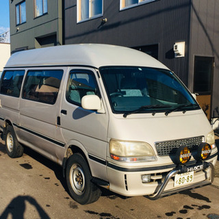 ハイエースキャンピング　4WD