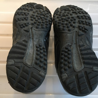 野球　アップシューズ　黒　26.5の画像