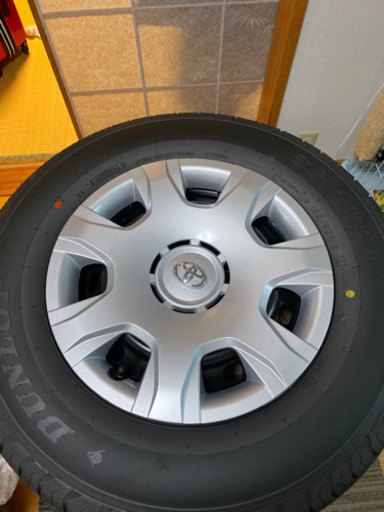ハイエース新車外し純正タイヤホイールセット