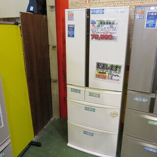 【店舗同時販売中】Panasonic/2016年製/NR-FVF461-W/455L6ドア冷蔵庫