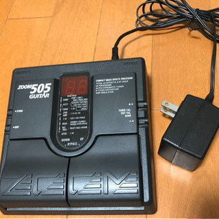【値下げ＆おまけ追加】ギター用エフェクター　ZOOM505 ＆ギ...