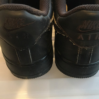ナイキ　エアーフォース　黒　25の画像