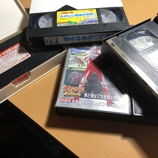 ウルトラマンやウルトラ戦士　VHSビデオテープの画像