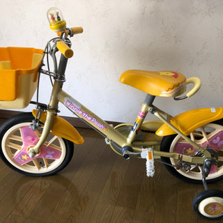 子ども用自転車　くまのプーさん