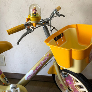 子ども用自転車　くまのプーさんの画像