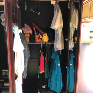婚礼タンス　洋服ダンス　紫檀製