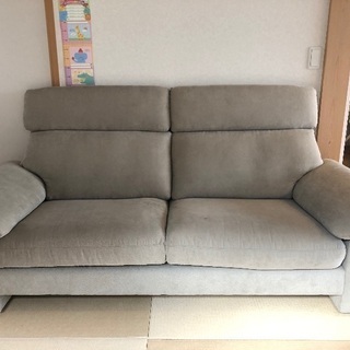 3人掛けハイバックソファの画像