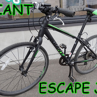 【岡山県】引取限定　ジャイアント　エスケープジュニア 24インチ 黒 自転車本体 GIANT ESCAPE JR24 | バイシクルセオ新松戸