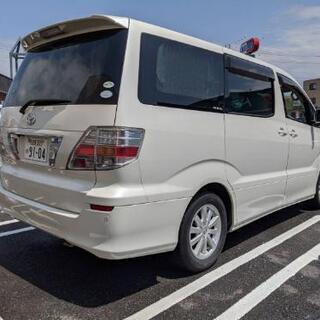 アルファード ハイブリッド HV  上位グレード
G エディション  
人気の パールホワイト
本革風シートカバー
車検付き 社外ナビ
フリップダウンモニター付きの画像
