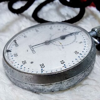 ★★ジャンク品!!アンティークレトロ「SEIKO(セイコー)」アナログ手動式のストップウォッチ★★の画像