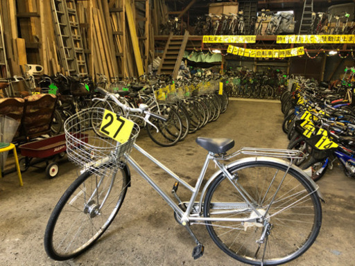 ブリヂストン学童自転車　27インチ　14,300円（税込）