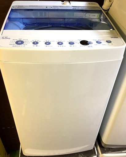 【送料無料・設置無料サービス有り】洗濯機 2018年製 Haier JW-C55CK　中古