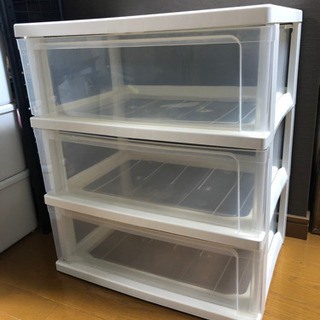 【専用】3段収納ケース