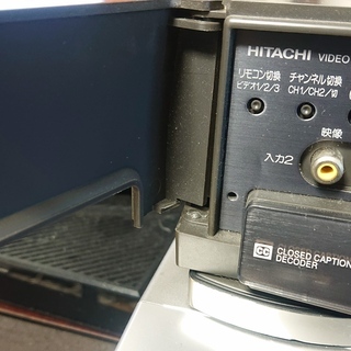 日立 ビデオカセットレコーダー リモコン無しの画像