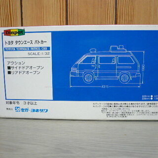 1/32 Diapet P-03 トヨタ タウンエース パトカーの画像