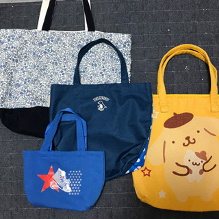 トートバッグ　4つセット