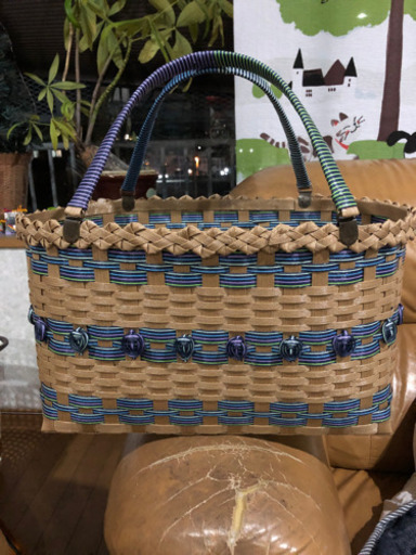 クラフトバッグ手作りです