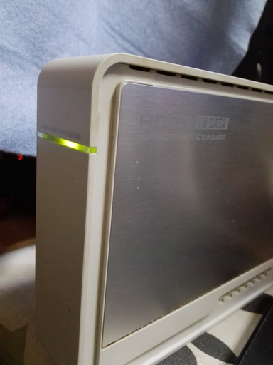 I・O　DATA　　外付けHDD　500GB　　可動品